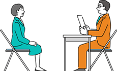 企業への推薦、応募・面接